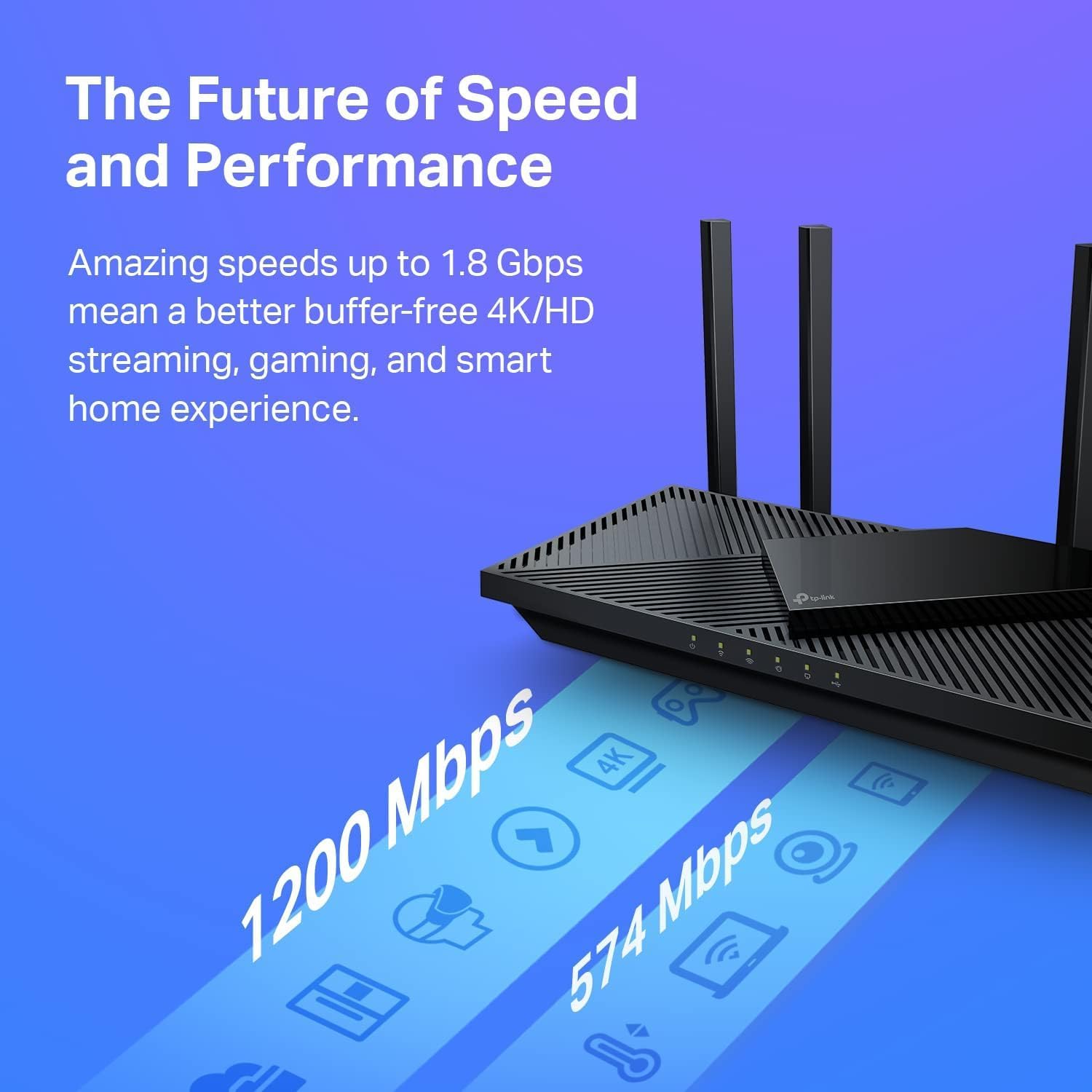TP-Link AX1800 WiFi 6 Router V4 (Archer AX21) - Image 4