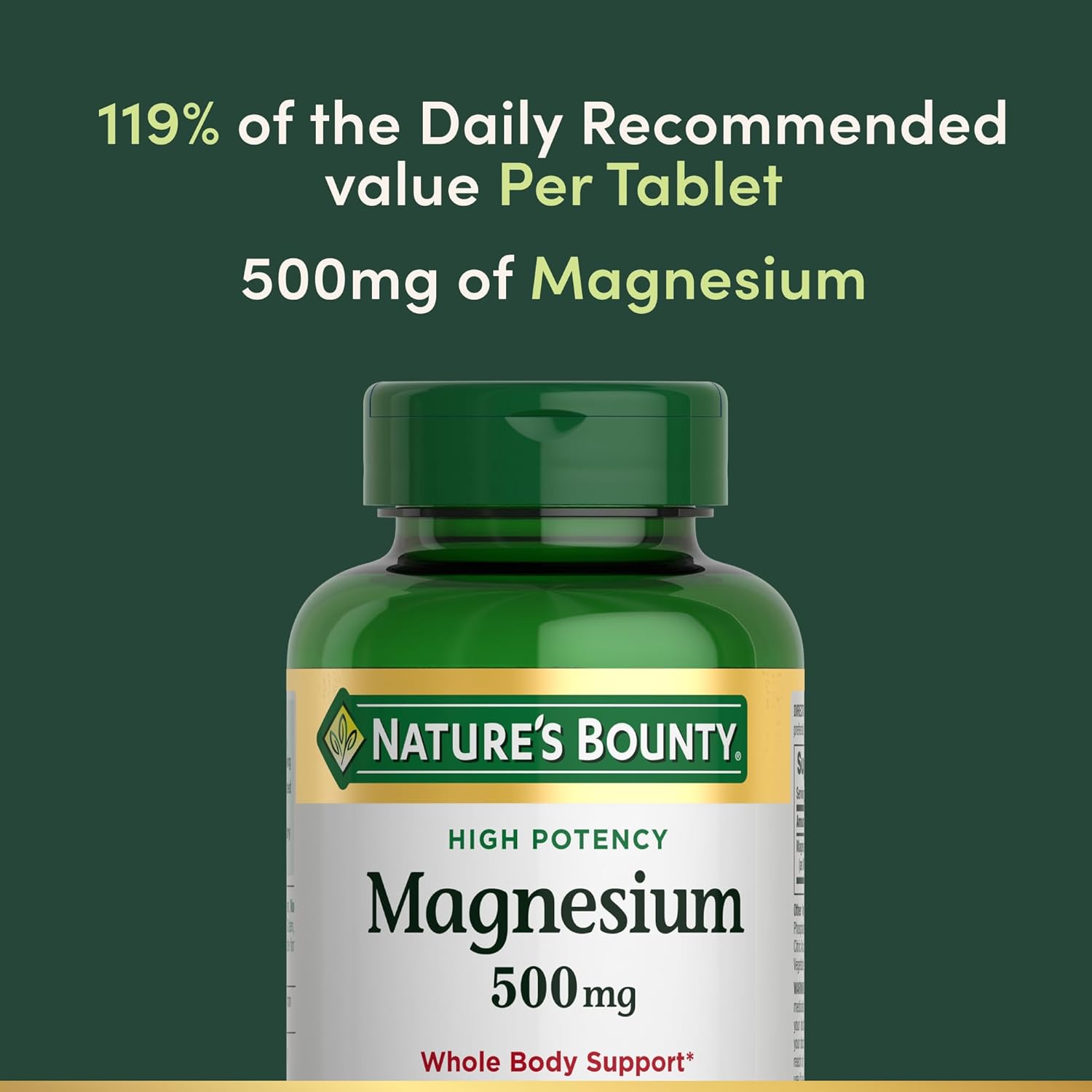 Nature's Bounty Magnesium Supplements - Image 3