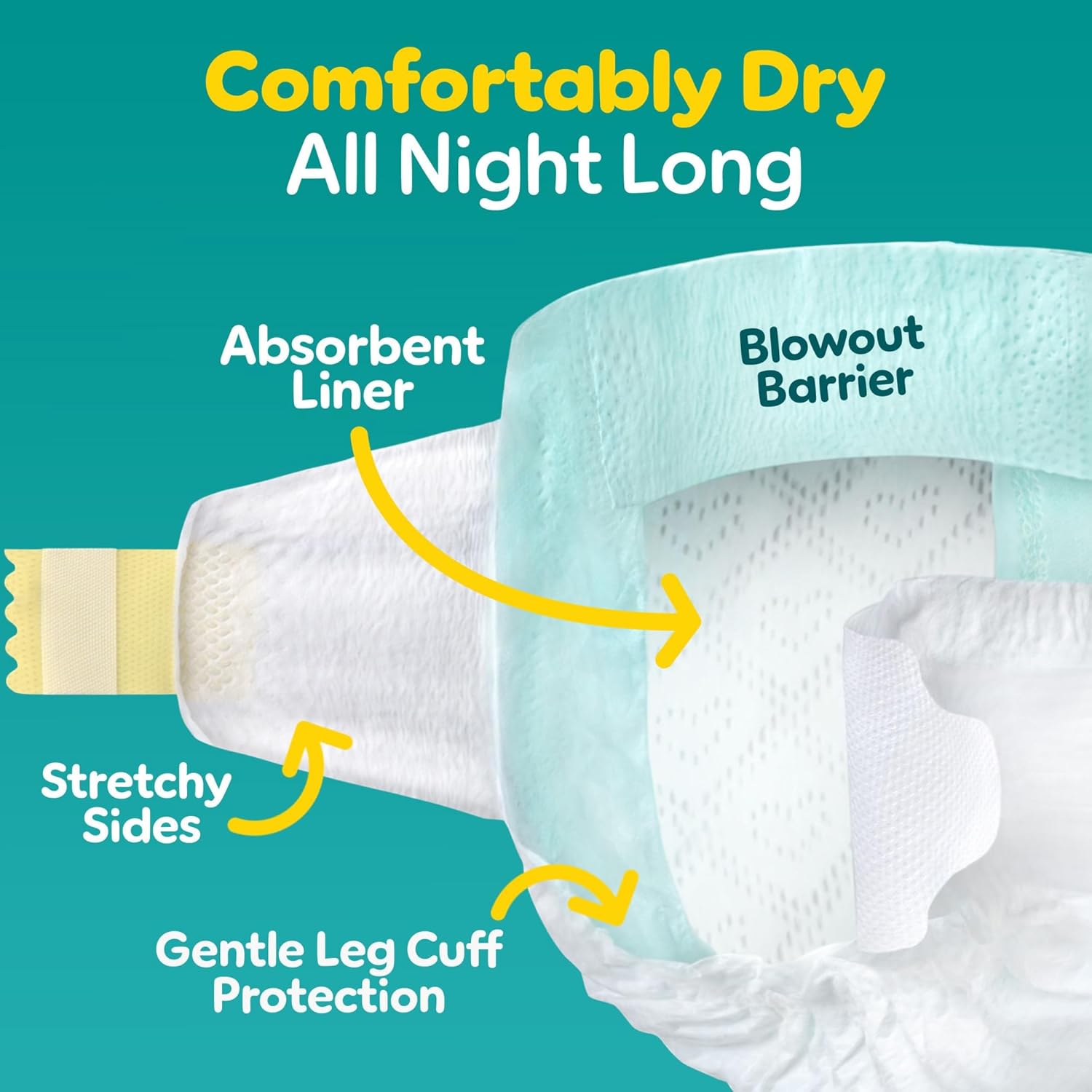 Pampers Baby Diapers - Image 3