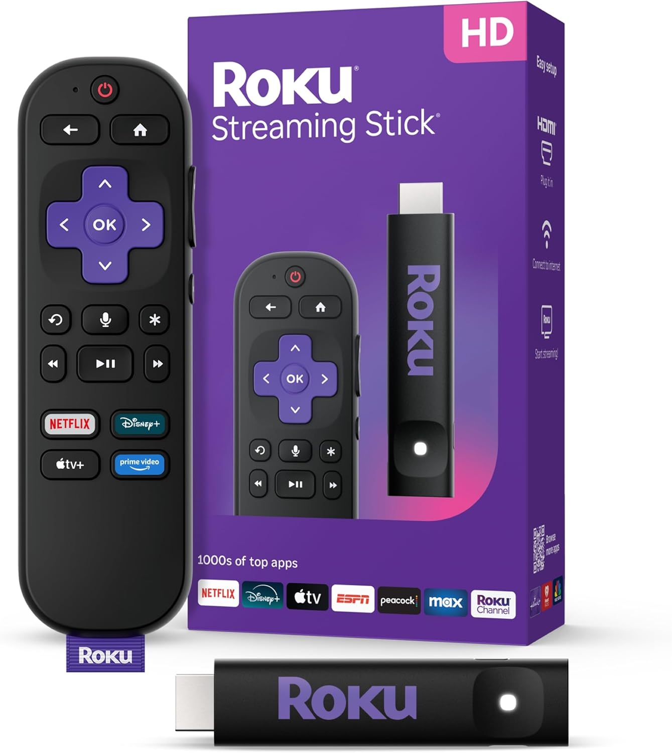 Roku Streaming Stick HD 2025