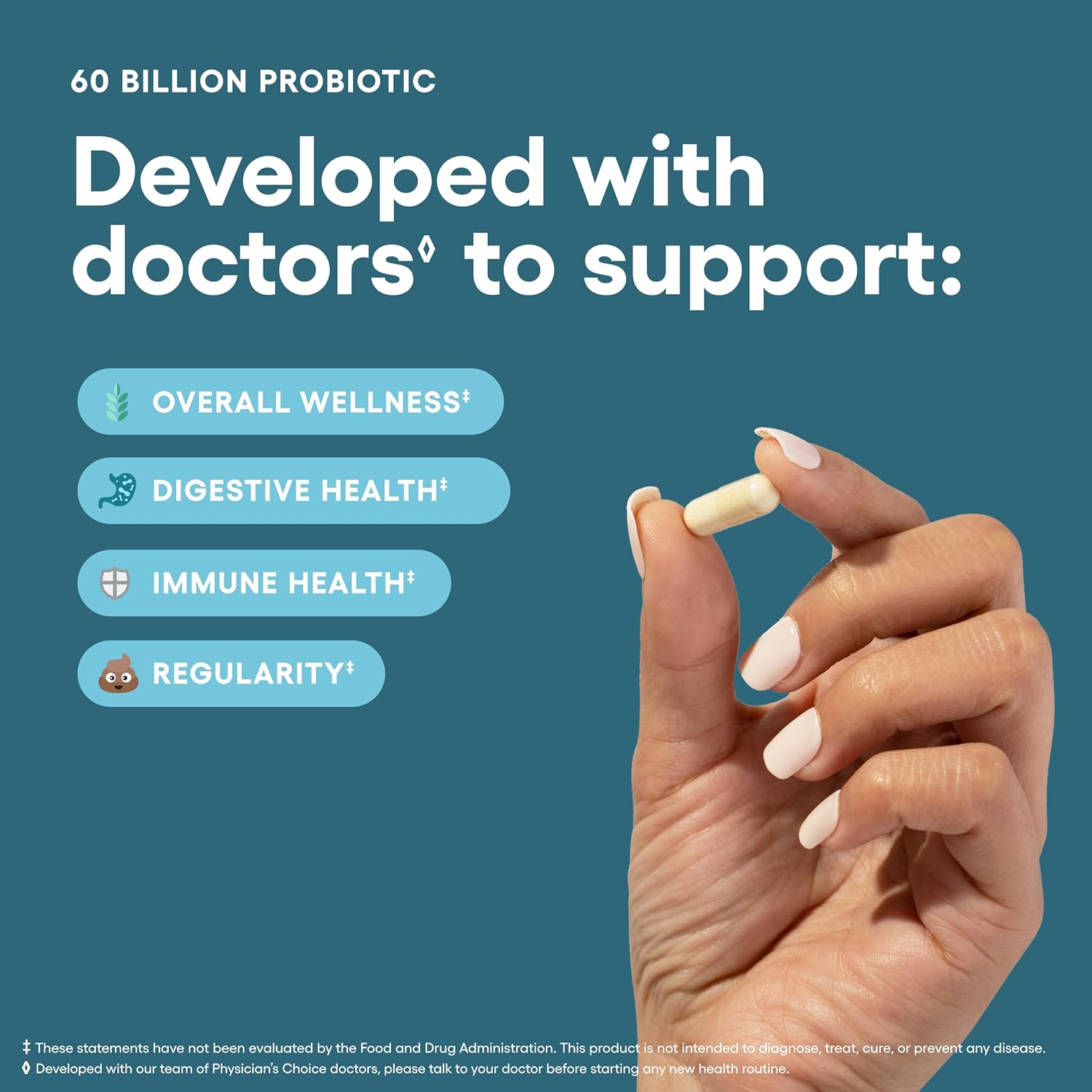 Physician's Choice Probiotics 60 Billion CFU - Image 4