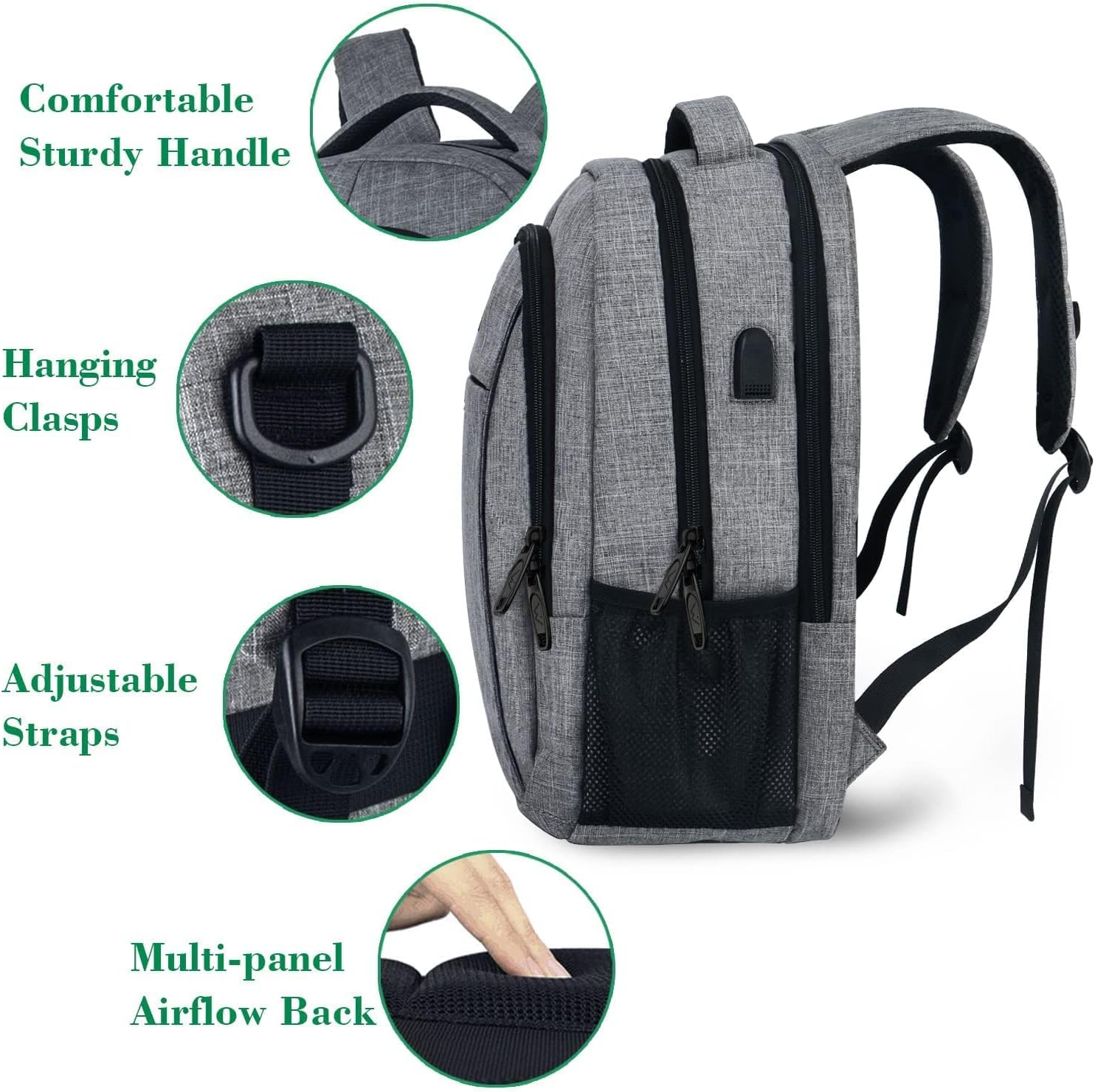 MATEIN Travel Laptop Backpack - Image 2