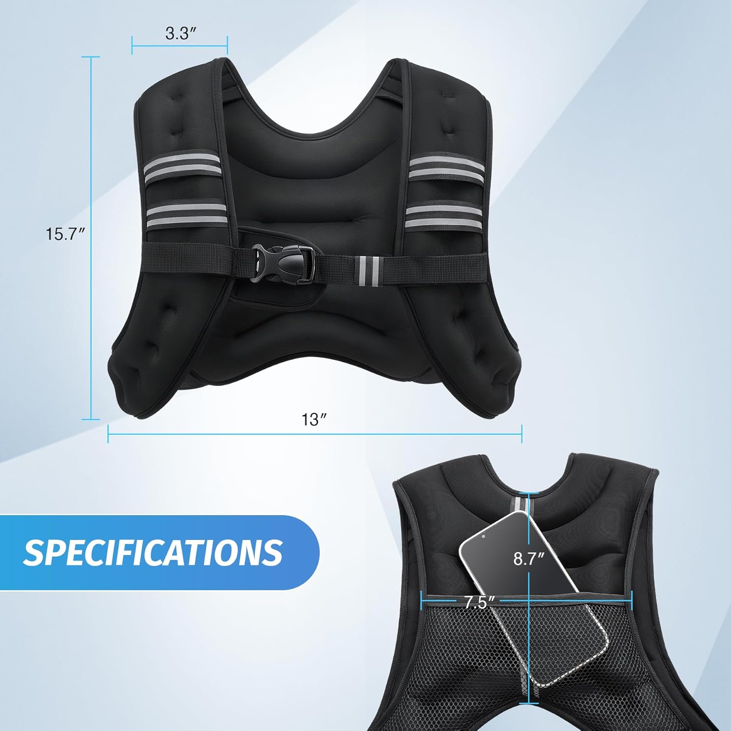 ZELUS Weighted Vest - Image 3