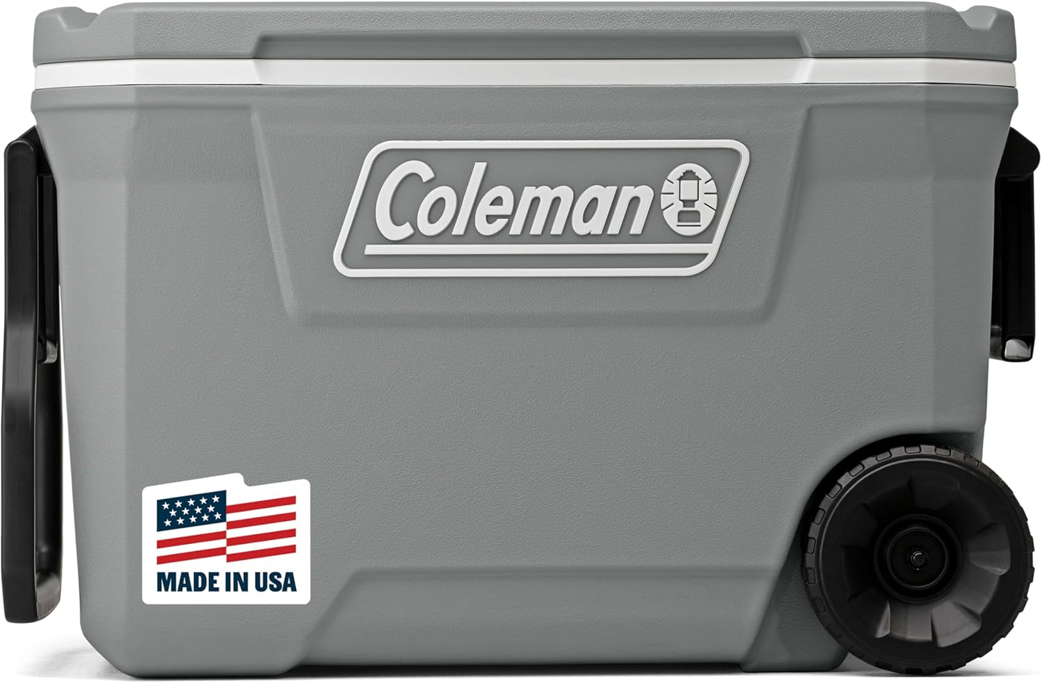 Coleman Classic Series Insulated Portable Rolling Cooler with Wheels